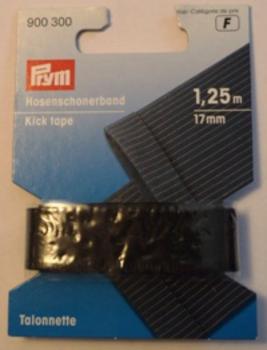 Hosenschonerband, schwarz, 1,25m, Karte von Prym